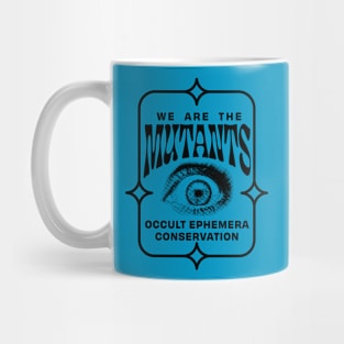 Occult Ephemera Conservation (Black) Mug